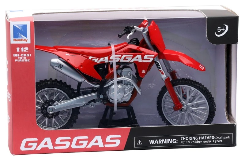 New Ray NEW-RAY 1:12 Scale Dirt Bike Replica 3 New Ray NEW-RAY 1:12 Scale Dirt Bike Replica - Image 3