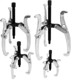 PERFORMANCE TOOL 4 Piece 3 Jaw Gear Puller Set
