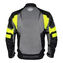 Tourmaster Men's Intake Air Jacket -Motorcycle Equipment Store TM Intake Air Jacket black hiviz back1609443801 31611 00918.1691444243