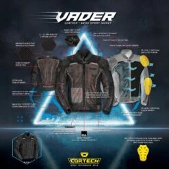 Cortech Vader Jacket -Motorcycle Equipment Store cortech vader jacket 6 34993.1691431058