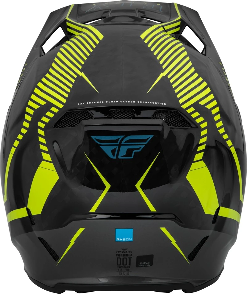 Fly Racing Formula Carbon Tracer Helmet 12 Fly Racing Formula Carbon Tracer Helmet - Image 12
