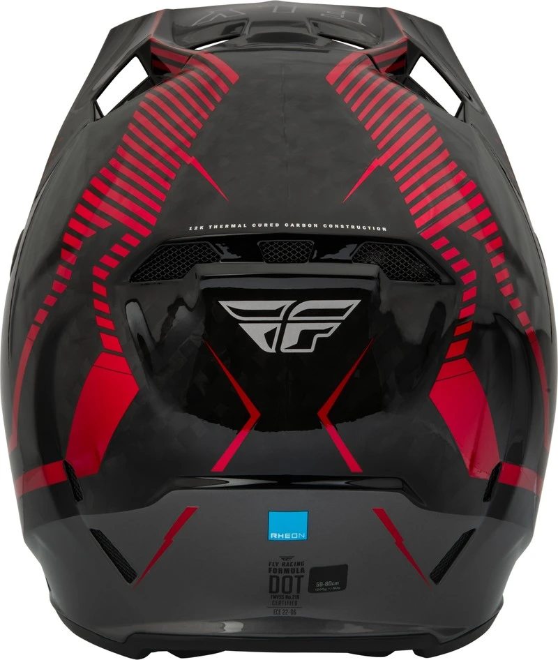 Fly Racing Formula Carbon Tracer Helmet 15 Fly Racing Formula Carbon Tracer Helmet - Image 15