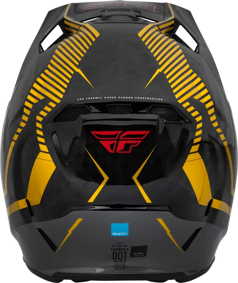 Fly Racing Formula Carbon Tracer Helmet 6 Fly Racing Formula Carbon Tracer Helmet - Image 6
