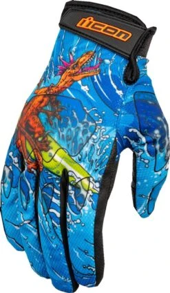 ICON Hooligan Dino Fury Gloves