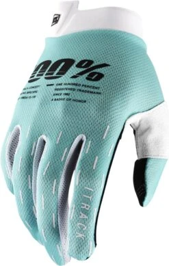 100% ITrack Gloves -Motorcycle Equipment Store itrack gloves 6 99711.1688163684
