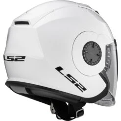 LS2 SOLID - Verso White 11 LS2 SOLID - Verso White -Motorcycle Equipment Store ls2 solid verso white 5 37665.1696026538