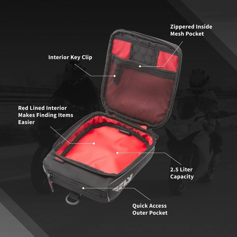Fly Racing Mini Tank Bag 3 Fly Racing Mini Tank Bag - Image 3
