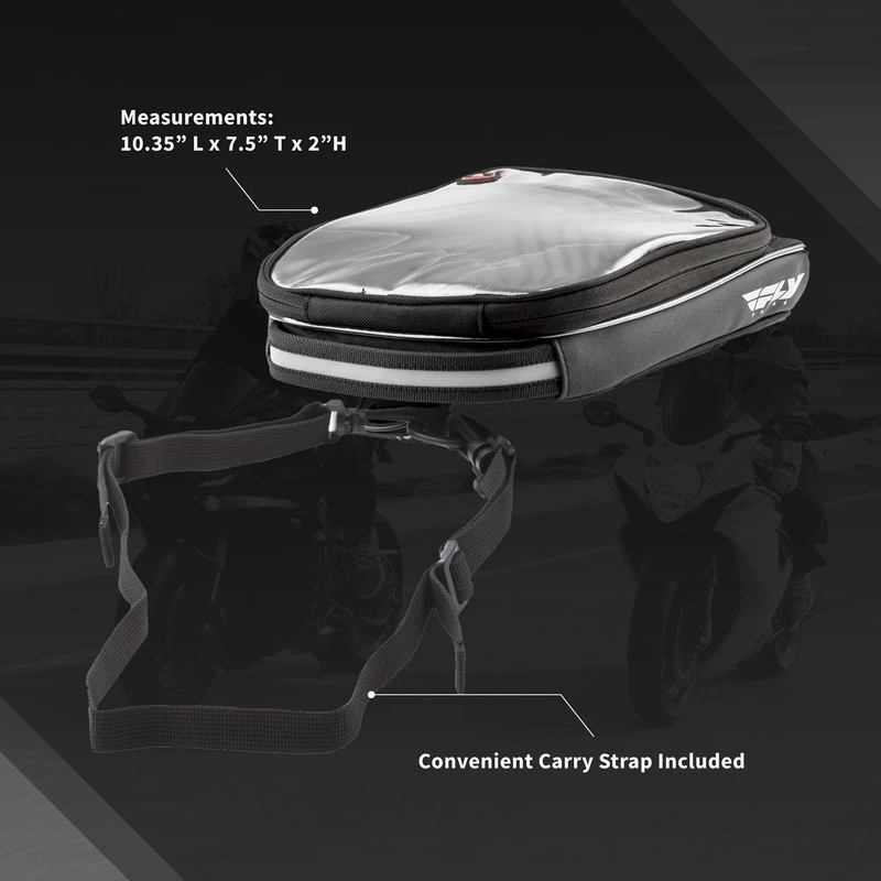 Fly Racing Mini Tank Bag 4 Fly Racing Mini Tank Bag - Image 4