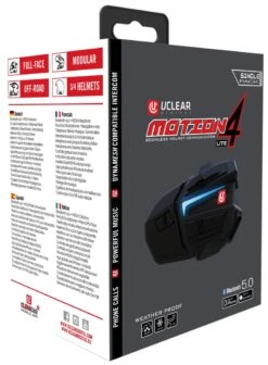 UCLEAR Motion 4 Lite Bluetooth5 Communicator 9 UCLEAR Motion 4 Lite Bluetooth5 Communicator -Motorcycle Equipment Store motion 4 lite bluetooth5 communicator 3 17283.1688166584