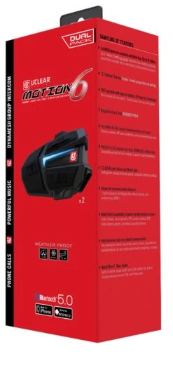 UCLEAR Motion 6 Communicator -Motorcycle Equipment Store motion 6 communicator 5 15313.1688166579