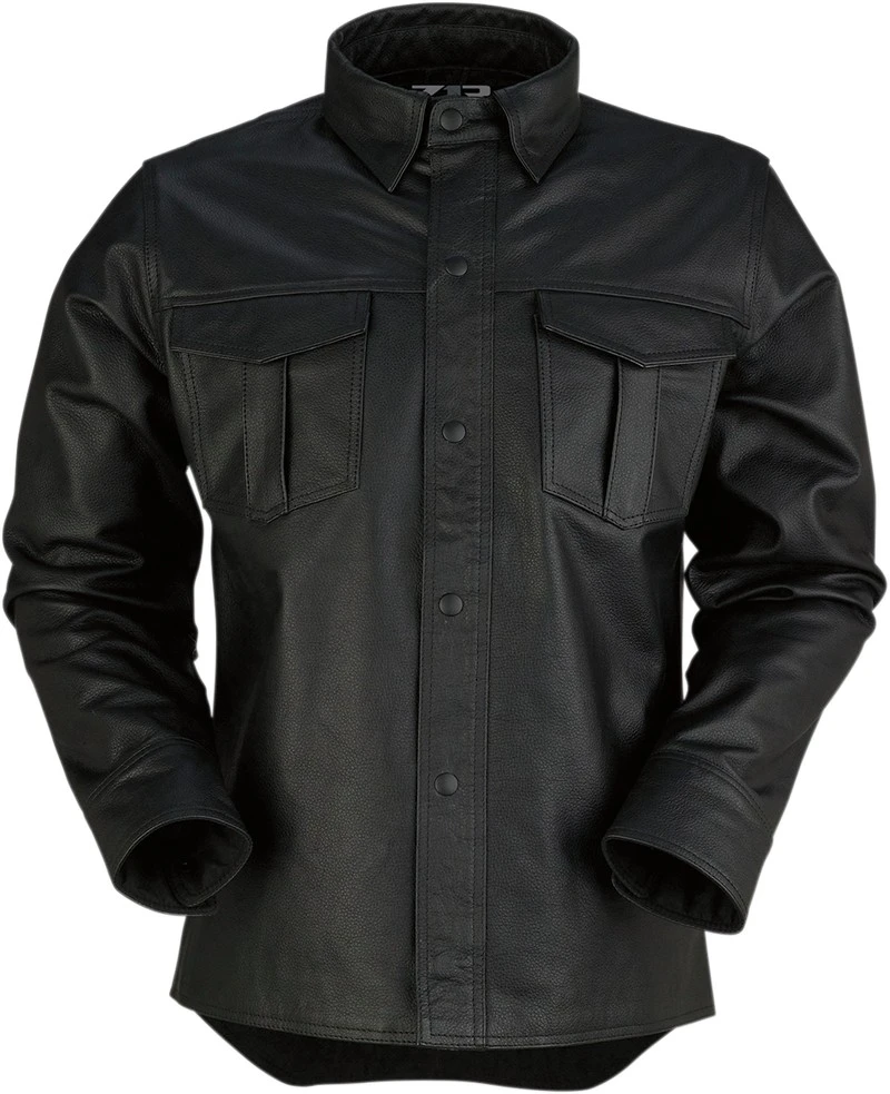 Z1R Motz Leather Shirt 1 Z1R Motz Leather Shirt