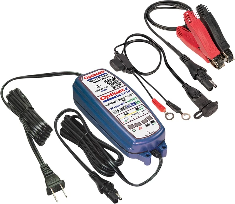 TECMATE Optimate™ 2 Duo Battery Charger/Maintainer 1 TECMATE Optimate™ 2 Duo Battery Charger/Maintainer