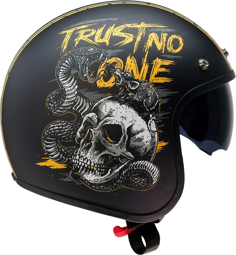 Z1R Saturn Trust No One Helmet 2 Z1R Saturn Trust No One Helmet - Image 2