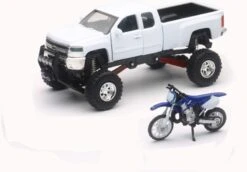 New Ray NEW-RAY Truck W/Dirt Bike Replica
