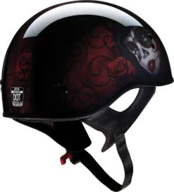 Z1R Vagrant Red Catrina Helmet 8 Z1R Vagrant Red Catrina Helmet -Motorcycle Equipment Store vagrant red catrina helmet 2 56781.1688160166