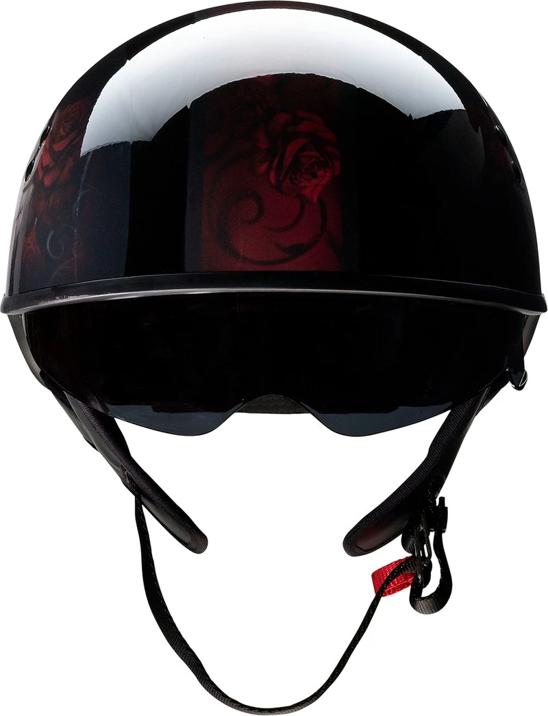Z1R Vagrant Red Catrina Helmet 4 Z1R Vagrant Red Catrina Helmet - Image 4